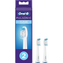 Oral-B Pulsonic Clean Aufsteckbürsten 2er-Pack weiß (299783)