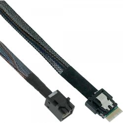 InLine 27643B 24Gbit/s Kabel Slim-SAS 4i/SFF-8654 auf Mini-SA (27643B)