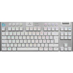 G915 TKL Wireless Tastatur weiß/grau (920-009661)