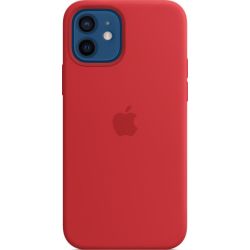 Silikon Case rot mit MagSafe für iPhone 12 / 12 Pro (MHL63ZM/A)