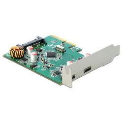 Controllerkarte PCIe 3.0 x4 zu 2x USB-C 3.1 (90397)