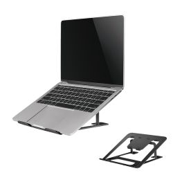NewStar Notebookständer bis 17 max 10KG, faltbar, schw (NSLS085BLACK)