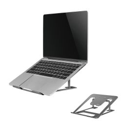 NewStar Notebookständer bis 17 max 10KG, faltbar, grau (NSLS085GREY)