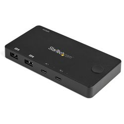 STARTECH.COM 2-Port USB-C KVM Switch - 4K 60Hz HDMI - Komp (SV211HDUC)
