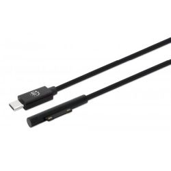 Manhattan Surface Connect auf USB-C Ladekabel 1,8m PD-Fähig (353632)