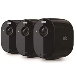 Essential Spotlight Netzwerkkamera schwarz 3er-Pack (VMC2330B-100EUS)