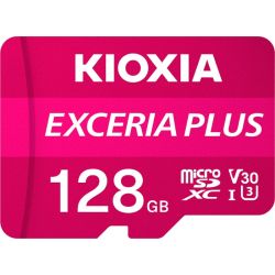 Exceria Plus R100/W65 microSDXC 128GB Speicherkarte (LMPL1M128GG2)