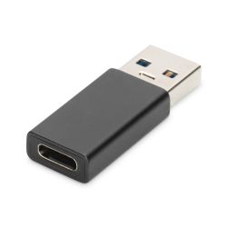 USB-Adapter USB-A Stecker zu USB-C Buchse (AK-300524-000-S)
