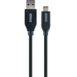 Schwaiger USB 3.0 Kabel St.A -> USB 3.1 C Stecker, schwarz (LK050C533)