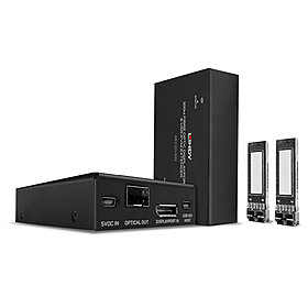 300m Fibre Optic DisplayPort 1.2 + USB KVM Extender (39376)