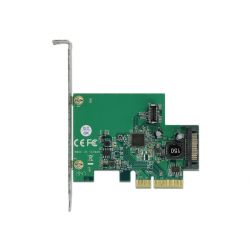 PCIe Karte zu 1x int. USB 3.2 Gen 2 Key A 20 Pin Schnittstelle (89029)