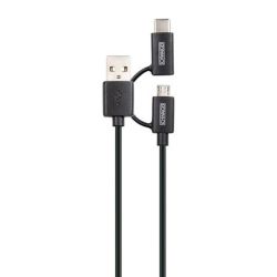 Schwaiger USB 3.1 Multi-Adapter Kabel USB 3.1 C 1m, sw (CK3112533)