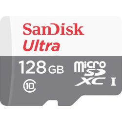 Ultra R80 microSDXC 128GB Speicherkarte (SDSQUNR-128G-GN6MN)