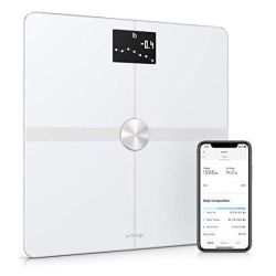 Body+ Elektronische Körperanalysewaage weiß (WBS05-WHITE-ALL-INTER)