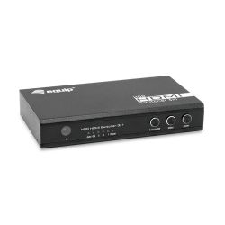 Equip Switch 3x1 HDMI 2.0 4K/60Hz schwarz inkl.Fernbedienung (332725)