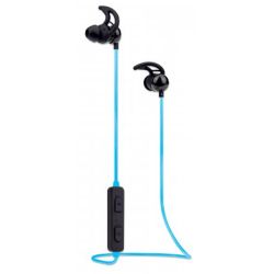 Manhattan Sound Science In-Ear Bluetooth Sportheadset schwarz/blau (179591)