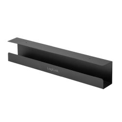 LogiLink Kabelmanagement Kabelkanal für Untertischmontage schwarz (KAB0070)