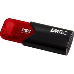B110 Click Easy 256GB USB-Stick schwarz/rot (ECMMD256GB113)