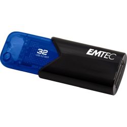 B110 Click Easy 32GB USB-Stick schwarz/blau (ECMMD32GB113)