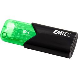 B110 Click Easy 64GB USB-Stick schwarz/grün (ECMMD64GB113)