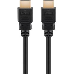 Goobay High Speed HDMI-Kabel 2.1 8k HDMI auf HDMI, vergoldet,  (47575)