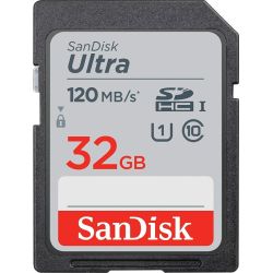 Ultra R120 SDHC 32GB Speicherkarte UHS-I U1 (SDSDUN4-032G-GN6IN)
