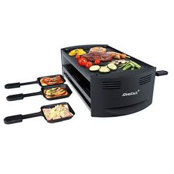 RC 6 Bake+Grill Pizza-Raclette schwarz (630600)
