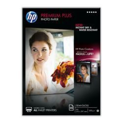 HP Premium Plus Semi-gloss Photo Paper-20 Blatt/A4/210 x 297  (CR673A)