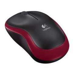 M185 Wireless Maus schwarz/rot (910-002240)