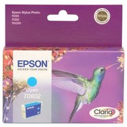 Epson T0802 Tintenpatrone cyan (C13T08024011)