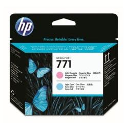 HP 771 Druckkopf hellmagenta + hellcyan Designjet Z6200 (CE019A)