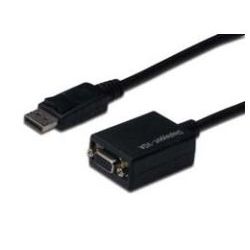 ASSMANN Adapterkabel DisplayPort Stecker auf VGA HD1 (AK-340403-001-S)