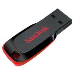Cruzer Blade 32GB USB-Stick schwarz/rot (SDCZ50-032G-B35)