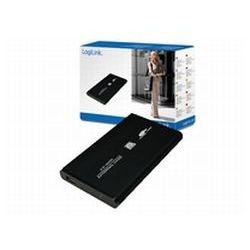 2.5 Zoll HDD Gehäuse, USB 2.0, schwarz (UA0041B)