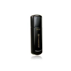 JetFlash 350 64GB USB-Stick schwarz (TS64GJF350)