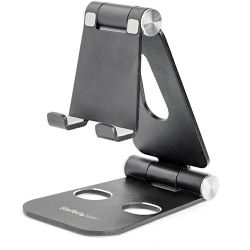 StarTech Universal Handy und Tablet Stand schwarz (USPTLSTNDB)