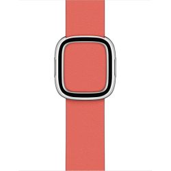 Modernes Lederarmband Medium zitruspink Apple Watch 40mm (MY612ZM/A)
