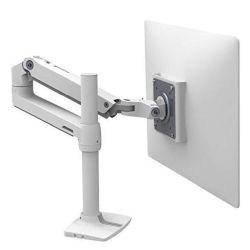 LX Desk Monitor Arm hohe Säule weiß (45-537-216)