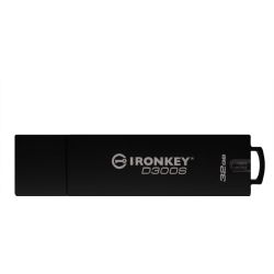 IronKey D300S 32GB USB-Stick schwarz (IKD300S/32GB)