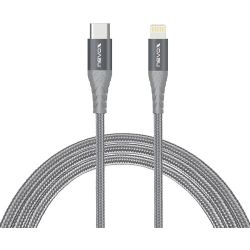Lightning/USB-C Data Cable MFi 1.0m silber (1885)