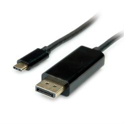 VALUE Adapterkabel USB Typ C-DP ST/ST 1m (11.99.5845)