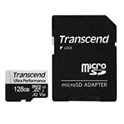 340S R160/W125 microSDXC 128GB Speicherkarte UHS-I U3 (TS128GUSD340S)