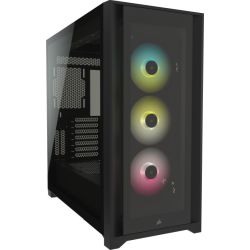iCue 5000X RGB Gehäuse schwarz mit Sichtfenster (CC-9011212-WW)