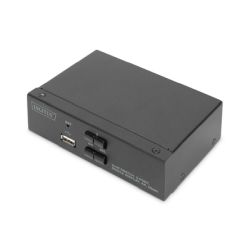 KVM SWITCH 2 Port, 2xHDMI in (DS-12870)