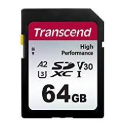 300S R100/W60 SDXC 64GB Speicherkarte UHS-I U3 (TS64GSDC330S)