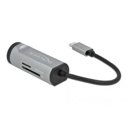 USB-C (ST) integrierter CardReader SD/Micro SD Kabellänge 12c (64115)