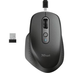 Ozaa Rechargeable Wireless Maus schwarz (23812)