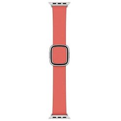 Modernes Lederarmband Large zitruspink Apple Watch 40mm (MY622ZM/A)