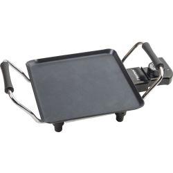 Plancha ABP600 Elektro-Grillplatte schwarz (ABP600)