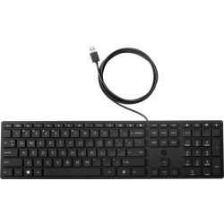 Desktop 320K Tastatur schwarz (9SR37AA-ABD)